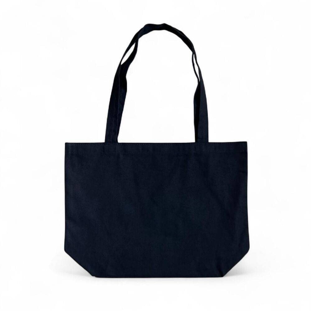 Psycho Bunny Black Vintage New York Knicks Colored Canvas Tote Bag - Picture 4 of 6